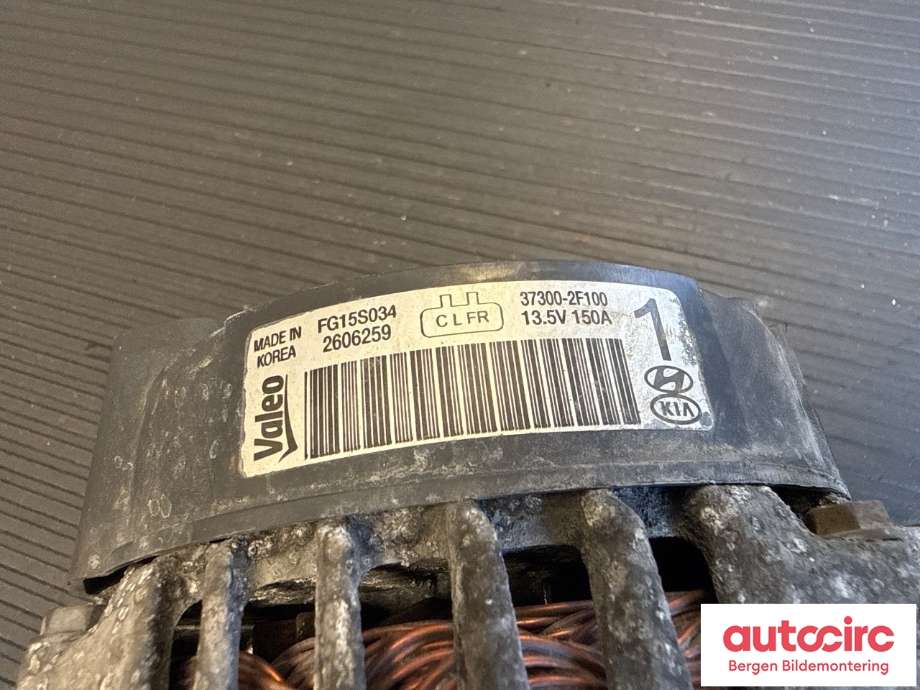 Dynamo til Hyundai Ix35 2010-2015 (HYUNDAI|37300 2F100|)