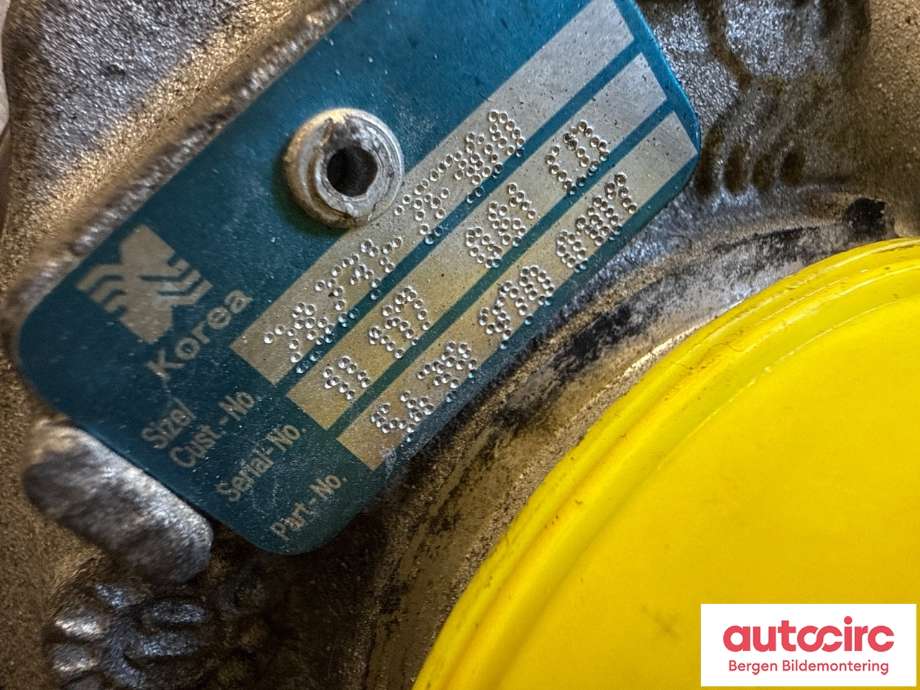 Turbo til Hyundai Ix35 2010-2015 (HYUNDAI|28231 2F300|)