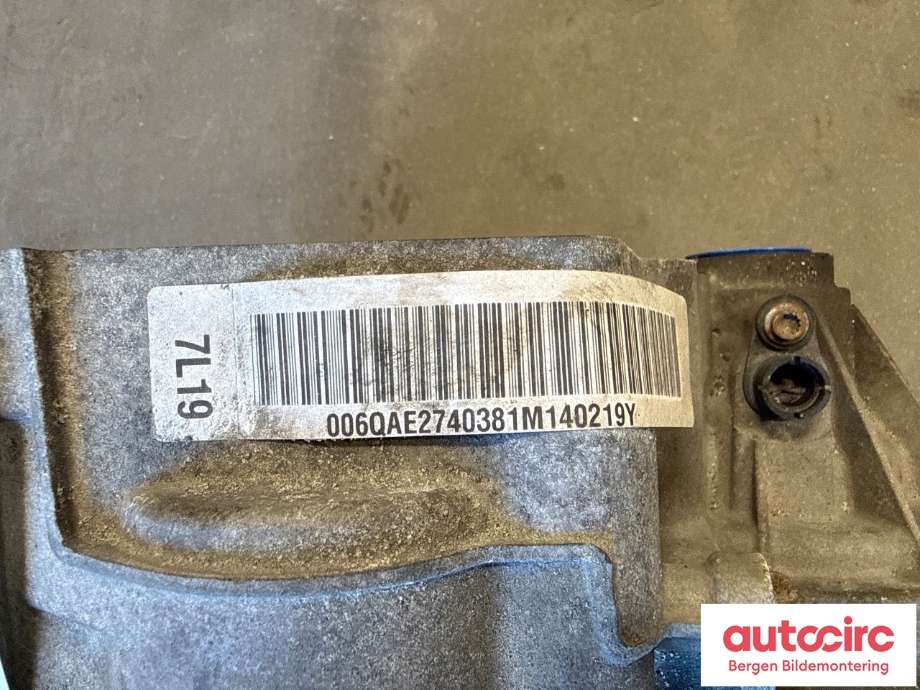 Girkasse manuell til VW Polo 2014-2017 (Type V, Fase 2)  (VOLKSWAGEN|0CF 300 044 D|)