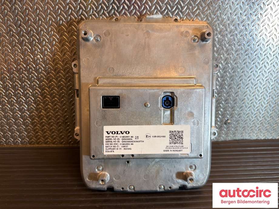 Multimedia display (MCU - Media Controller Unit) til Volvo V90 / V90 CC / S90 2016-->> (VOLVO|36010873|)