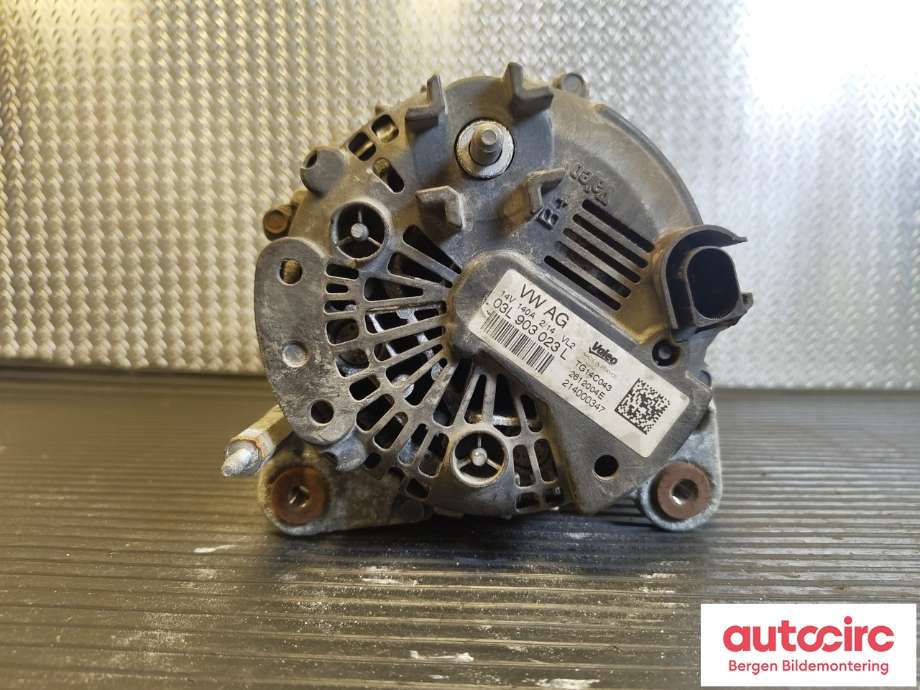 Dynamo til VW Golf VII 2012-2017 (Fase 1)  (VOLKSWAGEN|03L 903 023 K|)