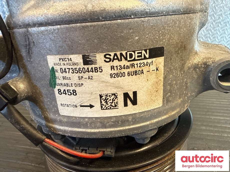 Aircondition kompressor til Mercedes Citan 2021-->> (W420) (W420) (MERCEDES|A 420 830 23 01|A 420 830 73 00|)