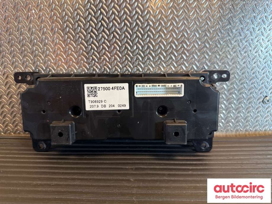 Varmeapparat betjening til Nissan NV200 2010-2019 (NISSAN|283954NR1A|)