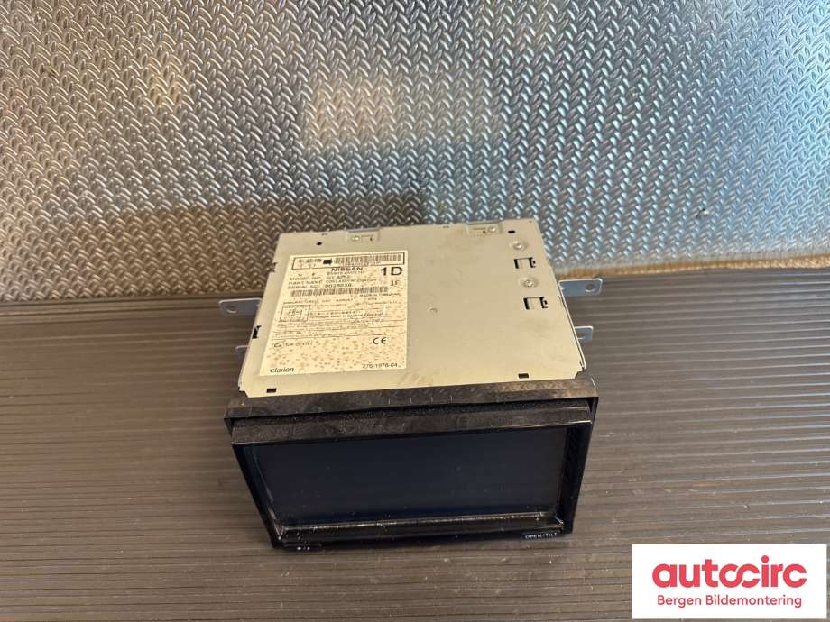 Bilstereo til Nissan NV200 2010-2019  (NISSAN|259156WX3A|259156WX1C|)
