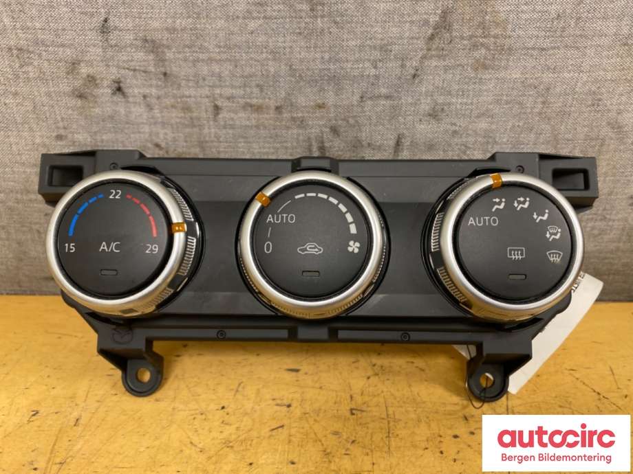 Varmeapparat betjening til Mazda CX-3 2015-2022 (MAZDA|DH0P-61-190E|)