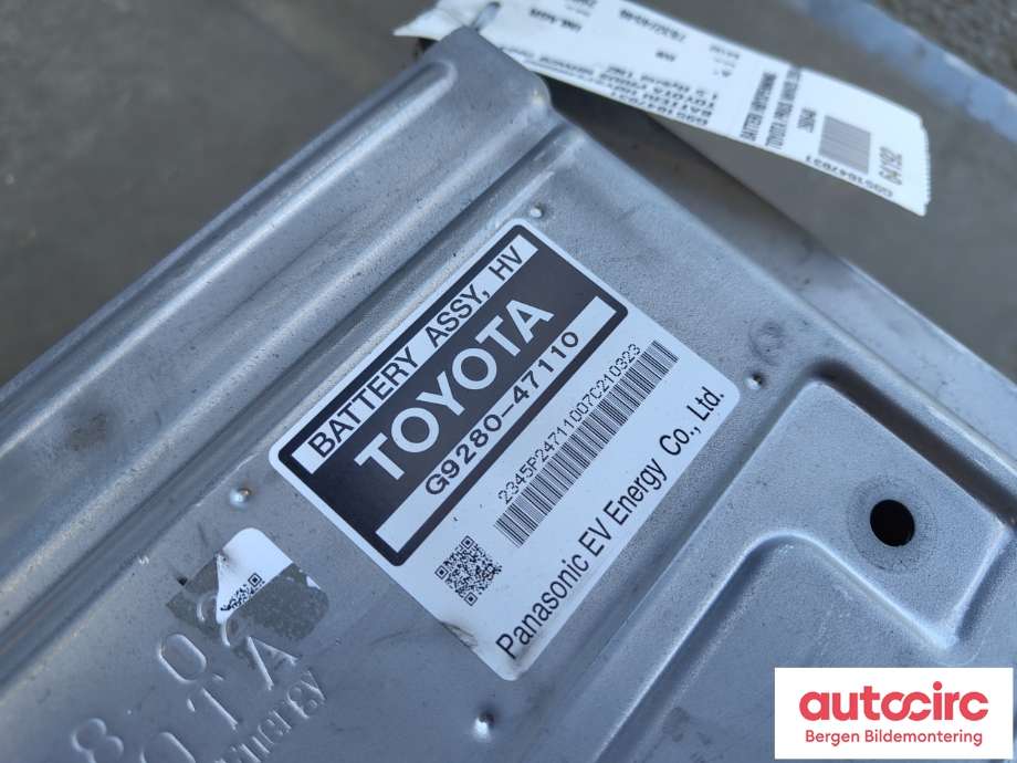 Batteripakke elbil til Toyota Prius 2004-2009 (Type II) (COMBI) (COMBI) (TOYOTA|G951047031|)