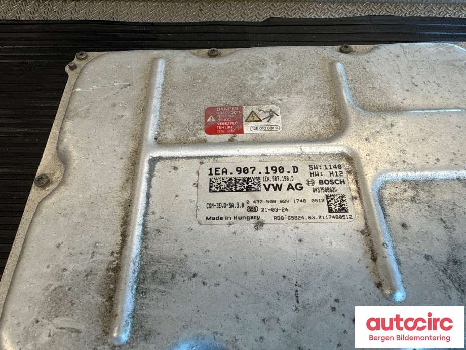 Inverter elbil til VW ID.4 2020-->> (VOLKSWAGEN|1EA 907 190 K|)