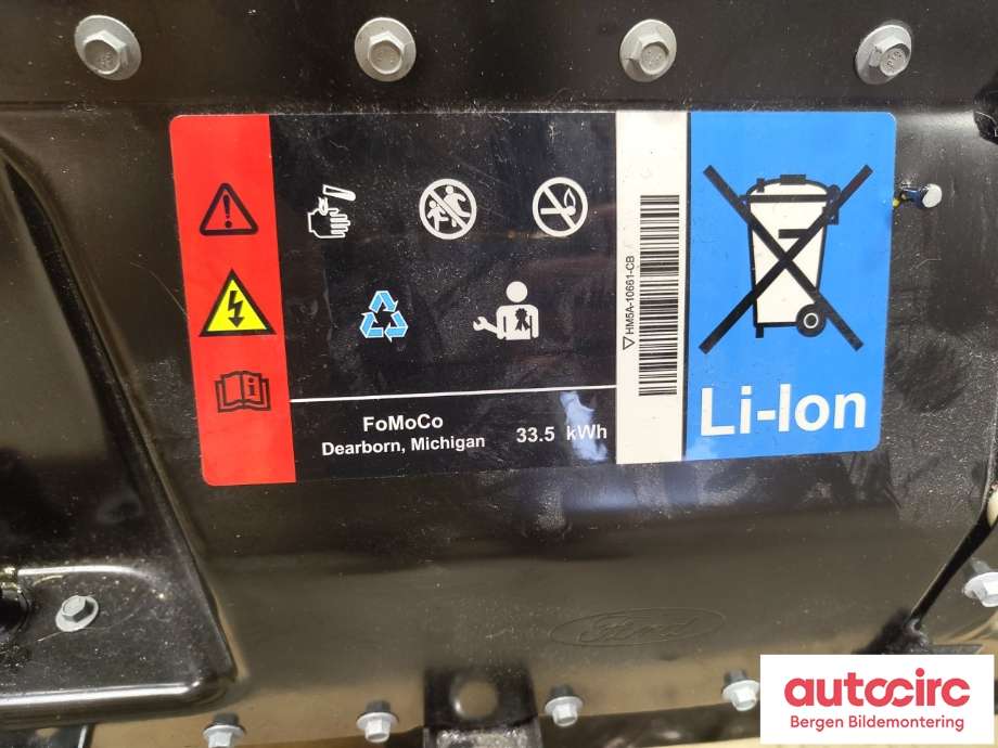 Batteripakke elbil til Ford Focus 2014-2018 (Type III, Fase 2)  (FORD|1832974|CM58-10B759-KB|)