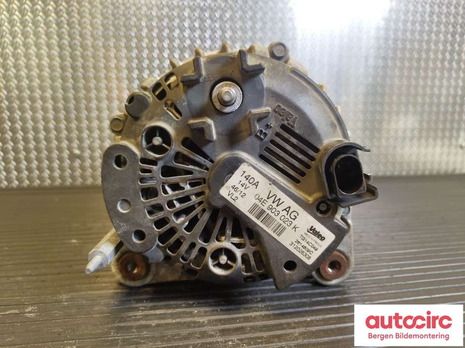 Dynamo til VW Golf VII 2012-2017 (Fase 1)  (VOLKSWAGEN|04E 903 023 J|)