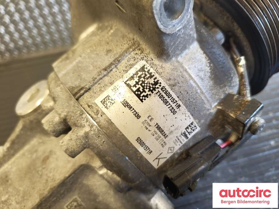 Aircondition kompressor til Dacia Duster 2018-2024 (Type II)  (DACIA|926001571R|)