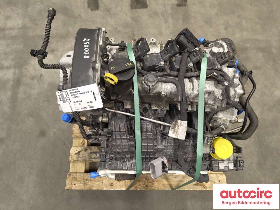 Motor bensin til VW Golf VII, 2012-2017 (Fase 1) (VOLKSWAGEN|04E 100 031 C)