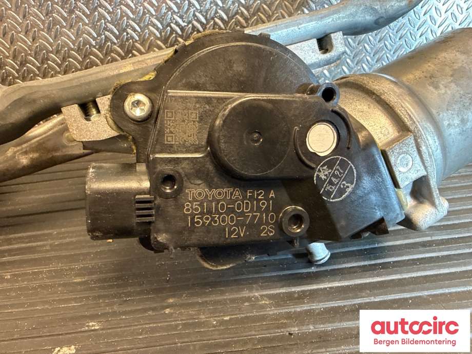 Viskeroverføring til Toyota Yaris 2014-2020 (Type III, Fase 2)  (TOYOTA|851100D191|852210D250|851500D180)