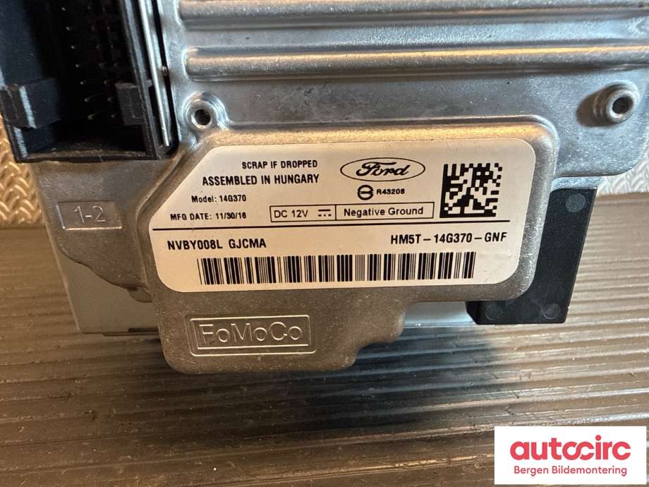 Instrument kjørecomputer til Ford Focus 2014-2018 (Type III, Fase 2) (FORD|1925403|GM5T-18B955-SB|)