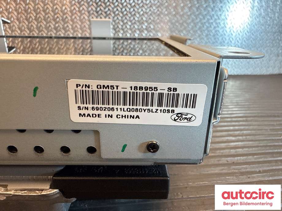 Instrument kjørecomputer til Ford Focus 2014-2018 (Type III, Fase 2) (FORD|1925403|GM5T-18B955-SB|)