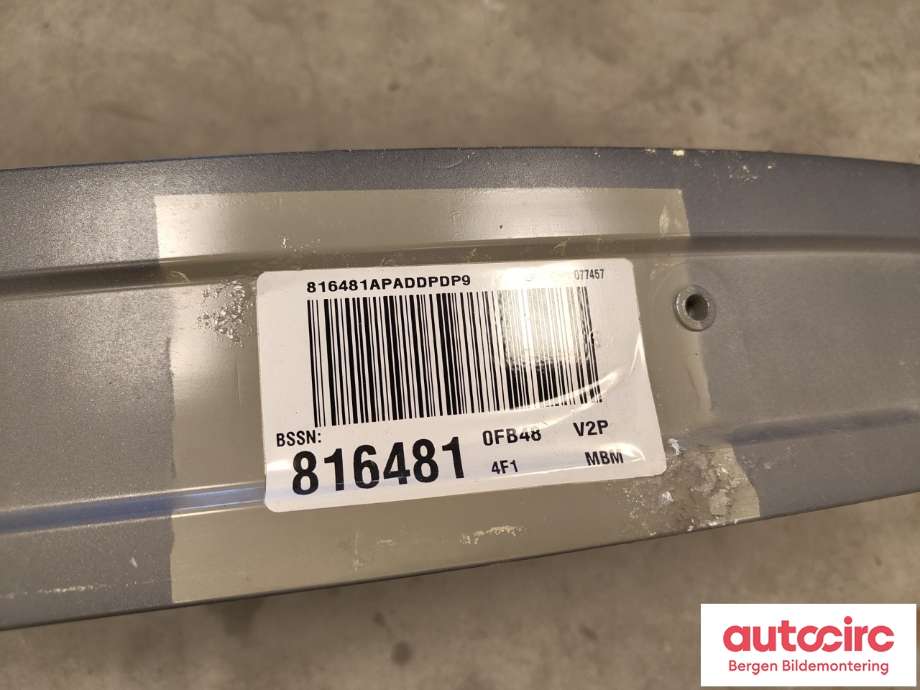 Støtfangerforsterkning foran til Opel Ampera-e 2017-->> (Type II)  (OPEL|42527627|)