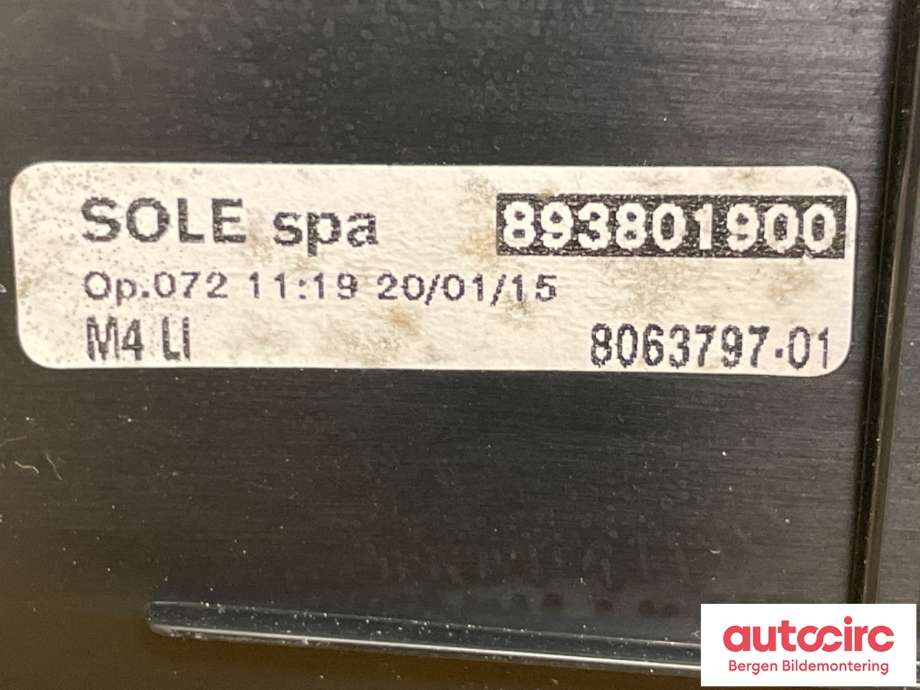 Lister til BMW 4-Serie 2013-2020 (F32/F33/F36) (F32/F33/F36) (BMW|51 47 8 063 797|893801900)