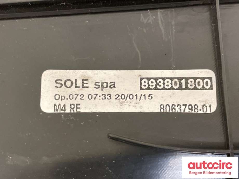 Lister til BMW 4-Serie 2013-2020 (F32/F33/F36) (F32/F33/F36) (BMW|51 47 8 063 798|893801800)