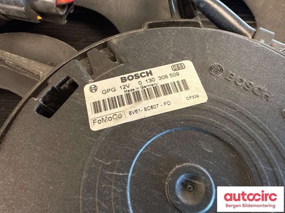 Kjølevifte til Ford Focus 2014-2018 (Type III, Fase 2) (FORD|1873984|8V61-8C607-FD|)