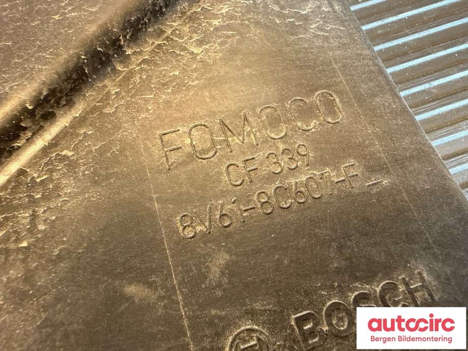 Kjølevifte til Ford Focus 2014-2018 (Type III, Fase 2) (FORD|1873984|8V61-8C607-FD|)