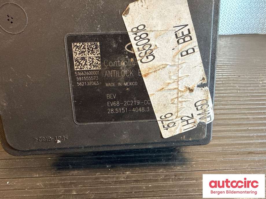 ABS sentral til Ford Focus 2014-2018 (Type III, Fase 2) (FORD|2143139|EV68-2C555-MD|)