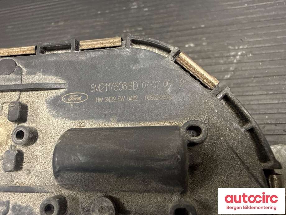 Viskermotor frontrute til Ford Galaxy 2007-2010 (Type III, Fase 1)  (FORD|1729629|6M21-17504-BM|)