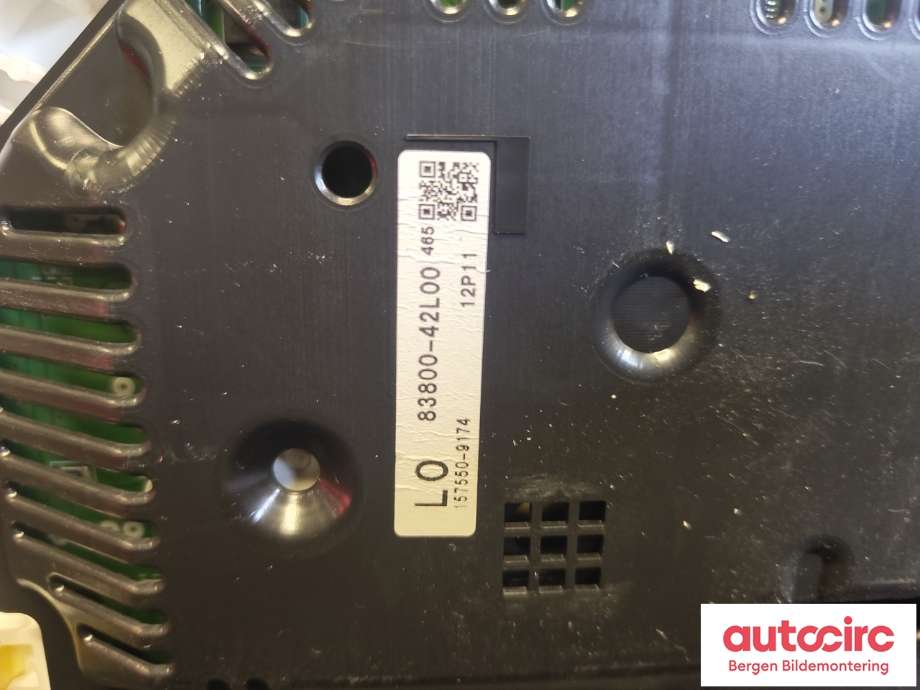 Instrumentpanel til Toyota RAV4 2013-2015 (Type IV, Fase 1) (TOYOTA|8380042L00|8380042L02|)