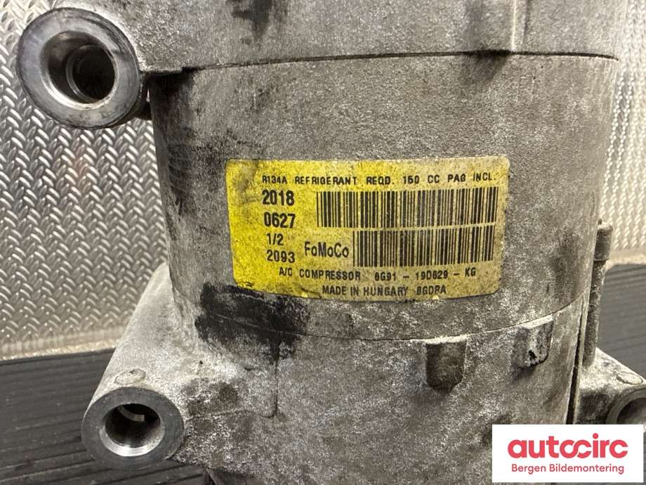 Aircondition kompressor til Ford Galaxy 2007-2010 (Type III, Fase 1) (FORD|1858669|6G91-19D629-KG|1901461)