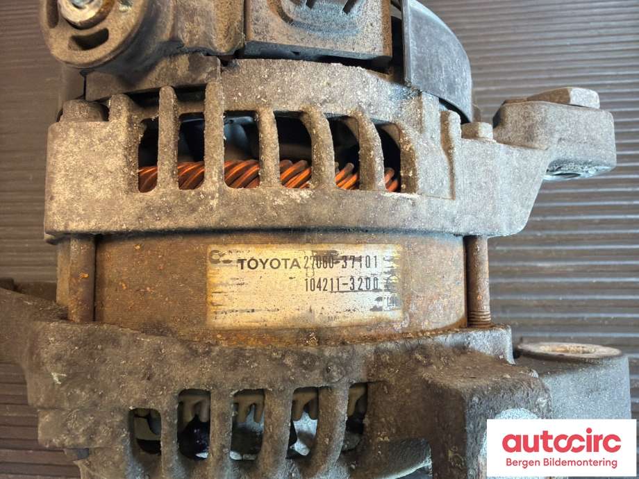 Dynamo til Toyota RAV4 2013-2015 (Type IV, Fase 1) (TOYOTA|2706037101|)