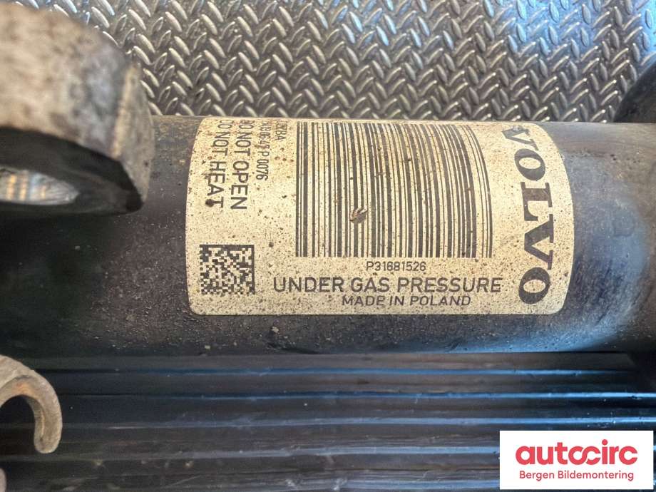 Fjærbein høyre foran til Volvo V90 / V90 CC / S90 2016-->> (VOLVO|31681526|31681018|31681721)