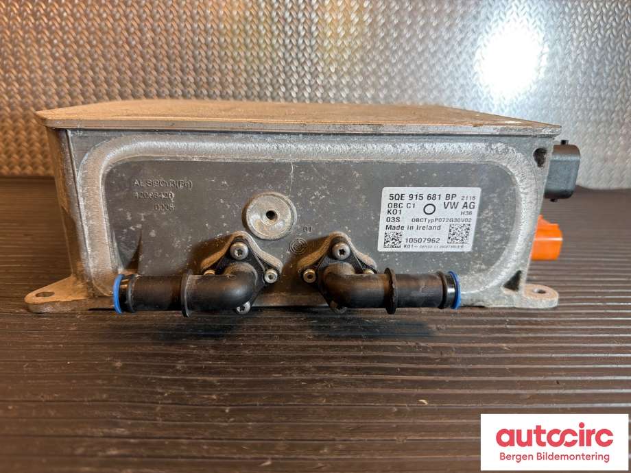Batterilader (OBC - On Board Charger) til VW E-Up 2019-->> (VOLKSWAGEN|5QE 915 681 BP|5QE 915 681 BT|)