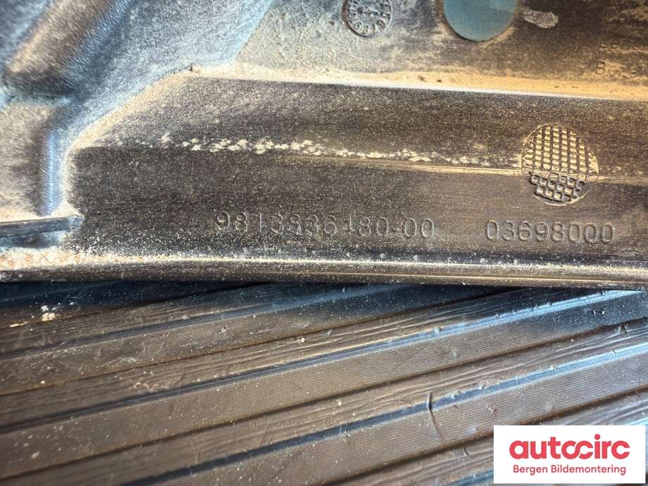 Baklykt fra støtfanger til Peugeot 508 2018-->> (Type II) (PEUGEOT|98 138 364 80|)