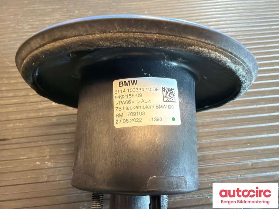 Emblem til BMW iX3 2021-->> (BMW|66 55 5 A47 225|51 14 9 492 156|51 14 1 033 34)