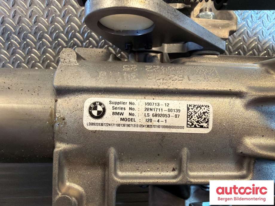 Rattaksel elektrisk servo til BMW iX3 2021-->> (BMW|32 30 5 A81 E80|32 30 5 A81 930|)