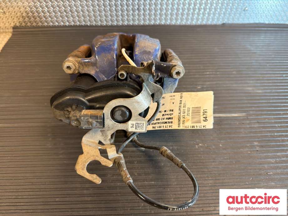 Bremsecaliper høyre bak til BMW iX3 2021-->> (BMW|34 21 6 881 296|)