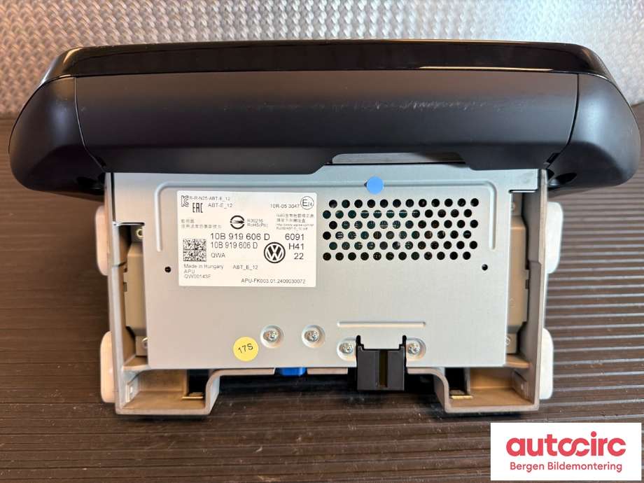 Multimedia display (MCU - Media Controller Unit) til VW ID.3 2020-->> (VOLKSWAGEN|10B 919 606 D|)