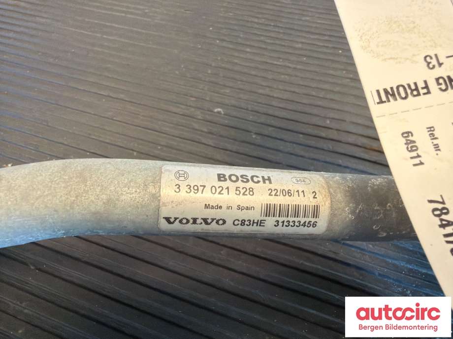 Viskeroverføring til Volvo V70 2007-2013 (Type III, Fase 1) (VOLVO|31333456|)