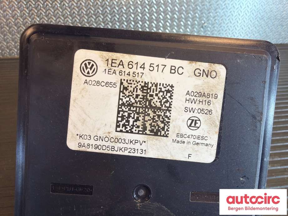 ABS sentral til VW ID.3 2020-->>  (VOLKSWAGEN|1EA 614 517 BC|)