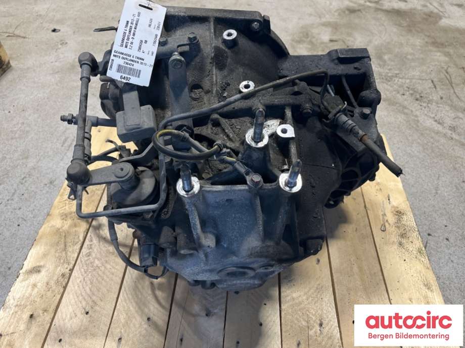 Girkasse manuell 6-trinn til Mitsubishi Outlander 2012-2015 (Type III, Fase 1)  (MITSUBISHI|2500A358|)