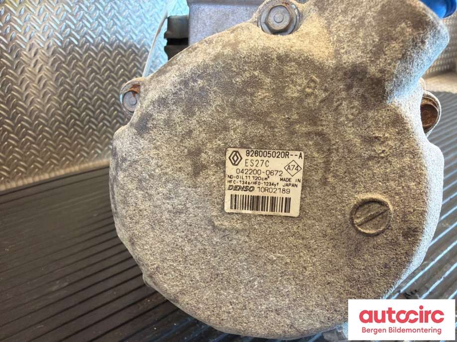 Aircondition kompressor til Renault Kangoo 2008-2021 (Type II) (RENAULT|926008999R|)