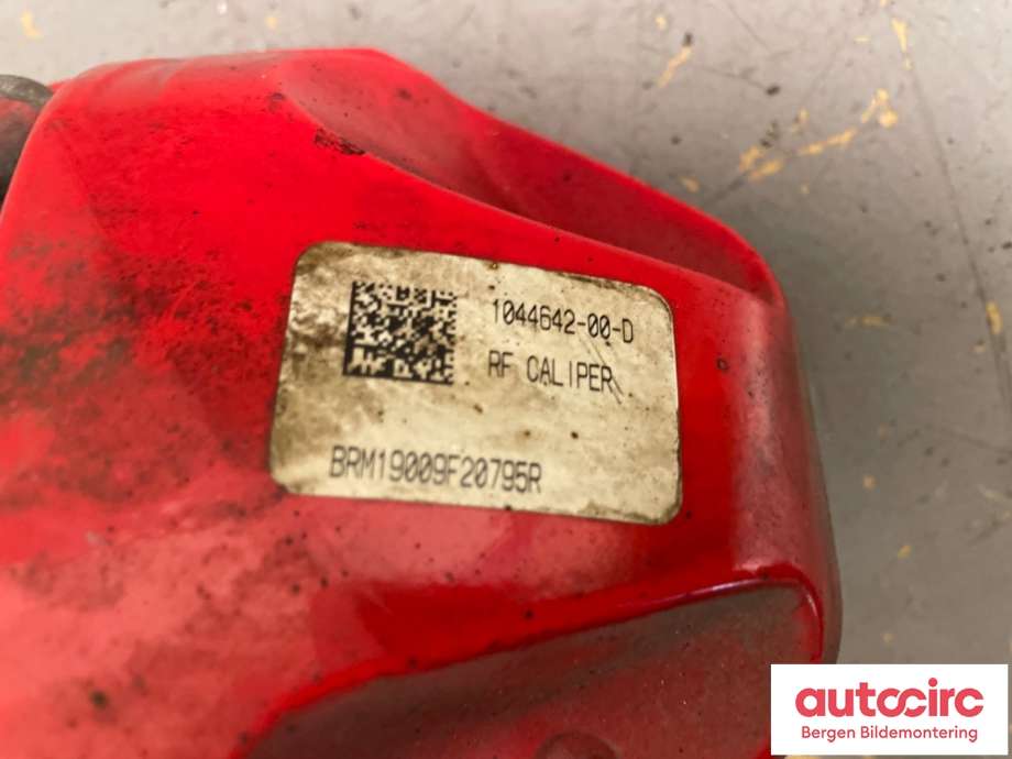 Bremsecaliper høyre foran til Tesla Model 3 2018-2023 (Fase 1) (TESLA|1044642-00-D|)