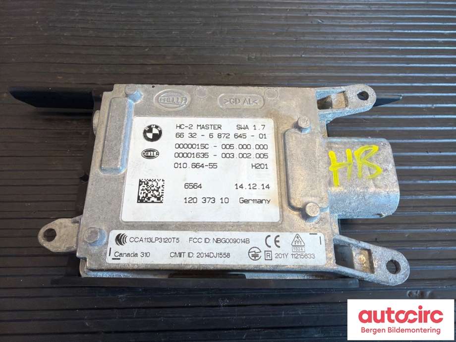 Sensor radar til BMW X4 2014-2018 (F26) (F26) (BMW|66326873289|)