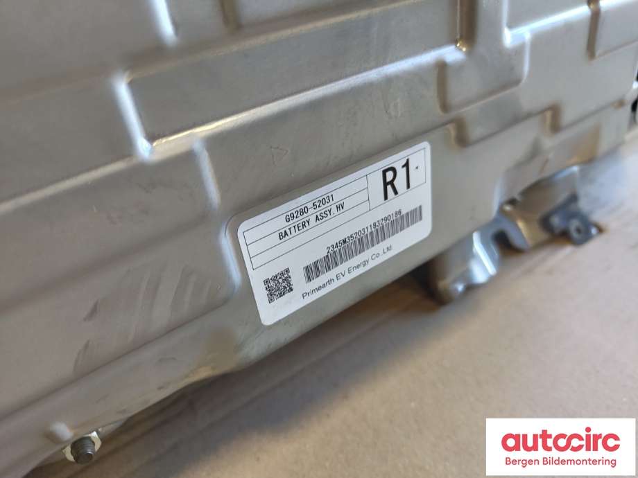 Batteripakke elbil til Toyota Yaris 2014-2020 (Type III, Fase 2) (TOYOTA|G951052031|G951052032|)