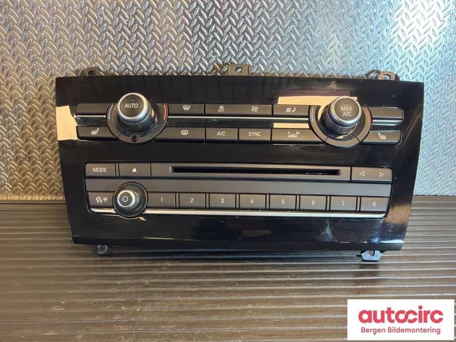 Varmeapparat betjening til BMW X4 2014-2018 (F26) (F26) (BMW|64116825513|)
