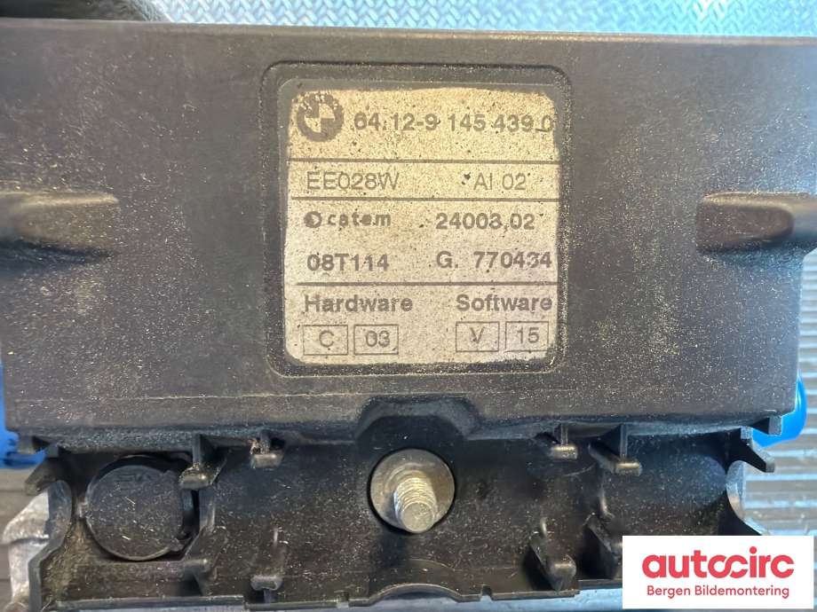 Dieselvarmer til BMW X3 2007-2010 (Fase 2) (E83) (E83) (BMW|64 12 9 145 439|)