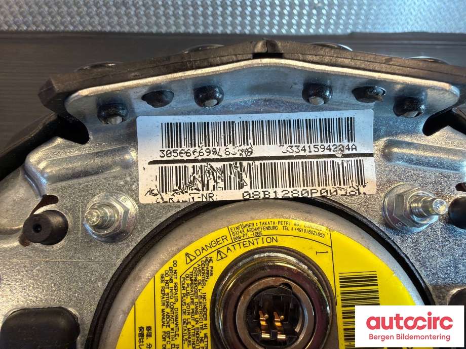 Airbag rattpute til BMW X3 2007-2010 (Fase 2) (E83) (E83) (BMW|32 30 6 884 668|)