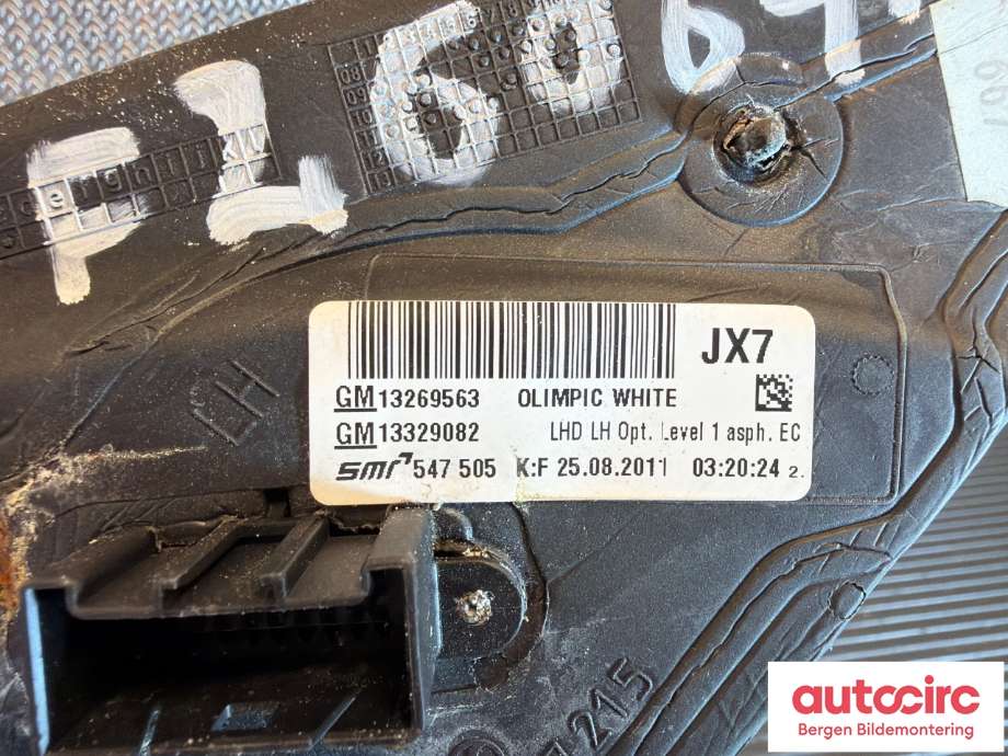 Speil venstre til Opel Insignia A 2009-2014  (OPEL|13268765|)