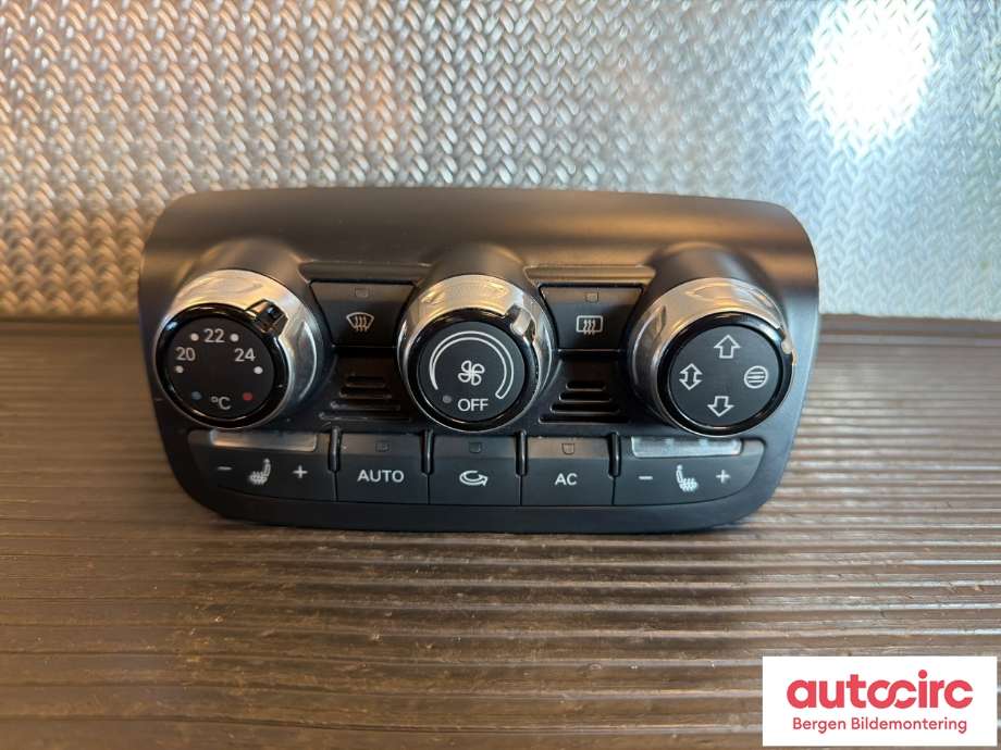 Varmeapparat betjening til Audi TT 2006-2014 (Type II) (AUDI|8J0820043AQ|)