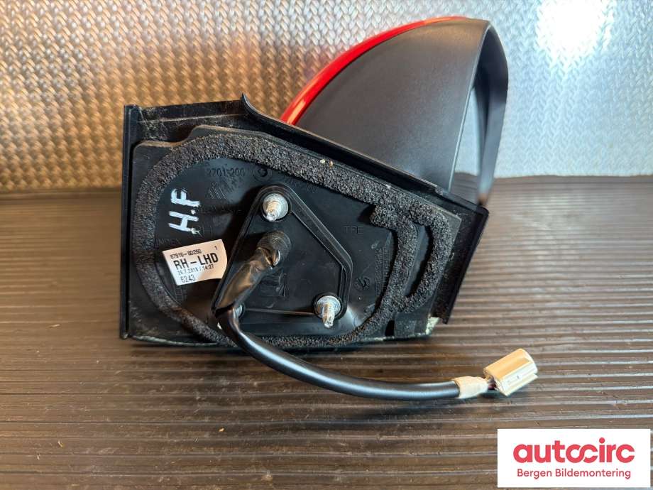 Speil høyre til Toyota Yaris 2006-2009 (Type II, Fase 1) (TOYOTA|879100D260|)