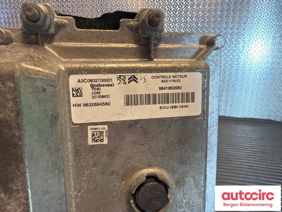 Styreenhet diverse til Peugeot Expert 2016-->> (Type III)  (PEUGEOT|1675658780|)