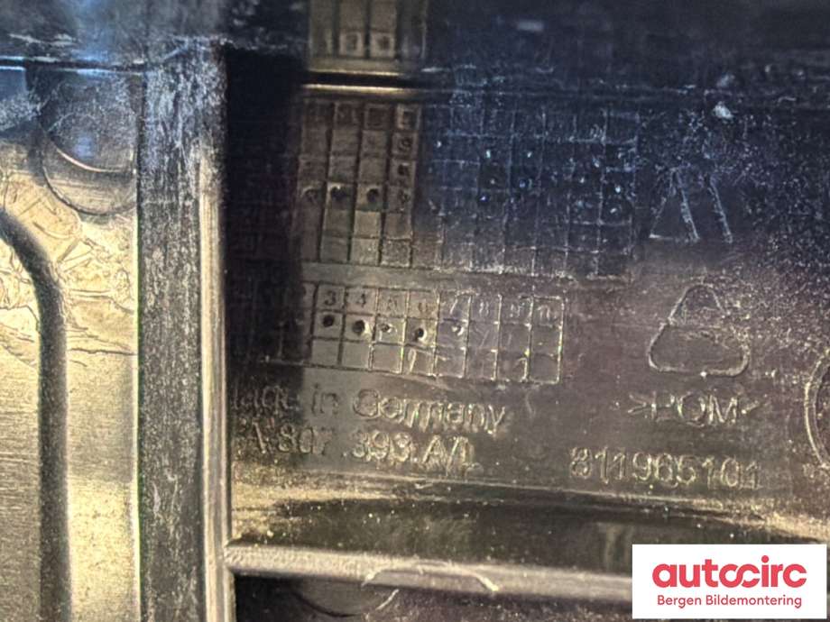 Diverse deler til VW ID.4 2020-->> (VOLKSWAGEN|11A 807 393 A|)